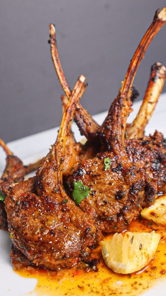 Extra Juicy and Easy Oven Baked Lamb Chops Recipe