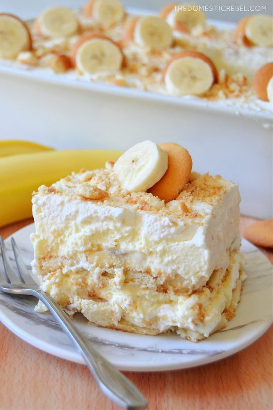 THE BEST BANANA PUDDING