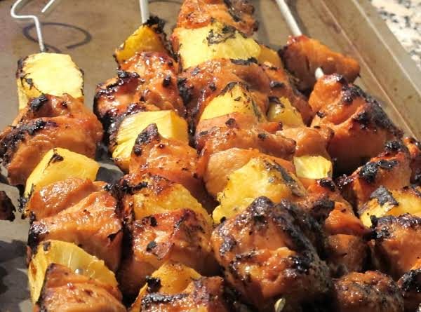 Chicken Pineapple Kabobs 😎