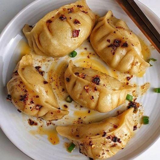 Vegan Cauliflower Dumplings
