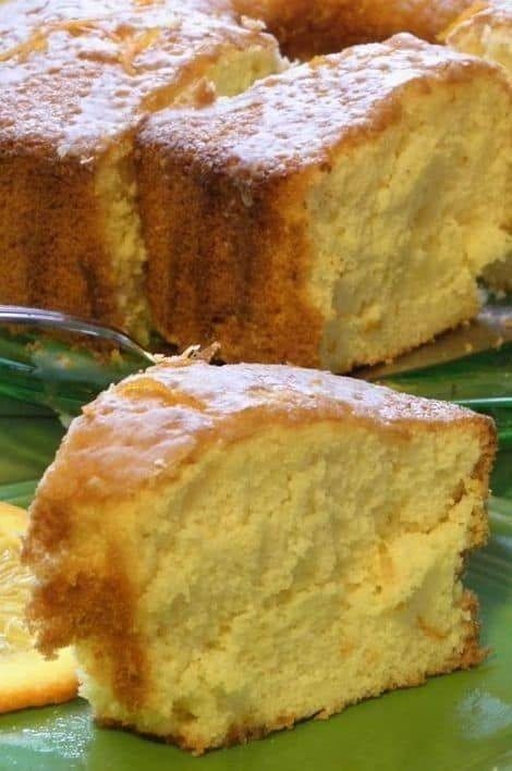 Orange Fluff Cake