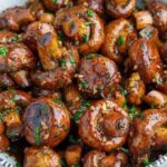 Air Fryer Roasted Mushroom