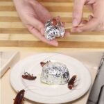 Place a ball of aluminum foil in your house and all cockroaches will disappear