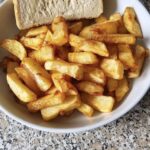 Homemade air fryer Chips