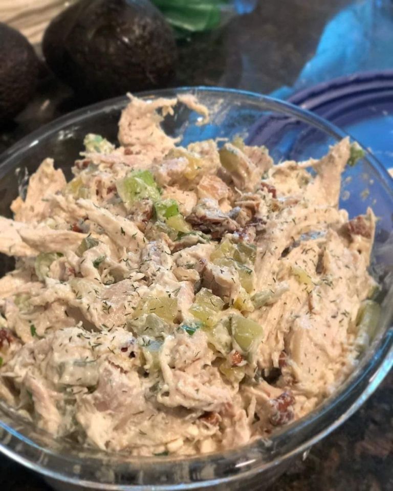 Zero Point healthy Dill Pickle Chicken Salad