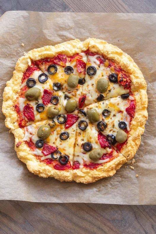 keto Cloud bread pizza