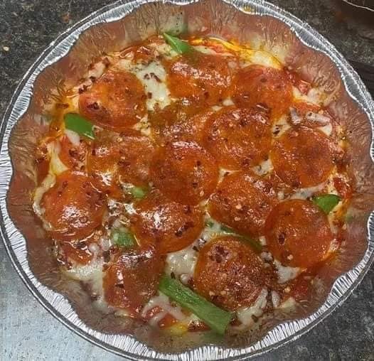 keto Crustless Pizza Bowl