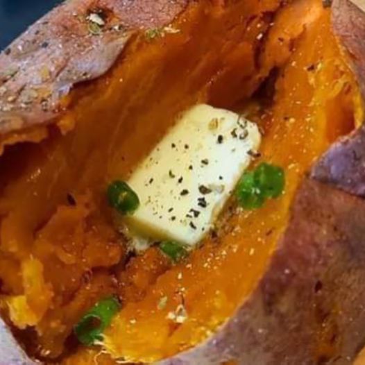 Air Fryer Baked Sweet Potato