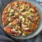 Homemade pizza in the air fryer