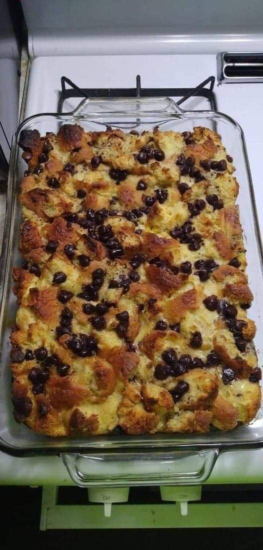 VEGAN BREAD PUDDING