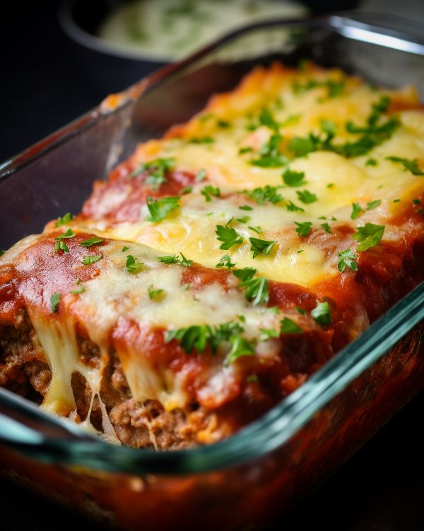 Parmesan Meatloaf in Loaf Pan