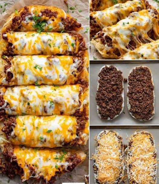 Garlic Bread Sloppy Joes