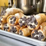 Weight Watchers Chocolate Chip Cookie Cannolis