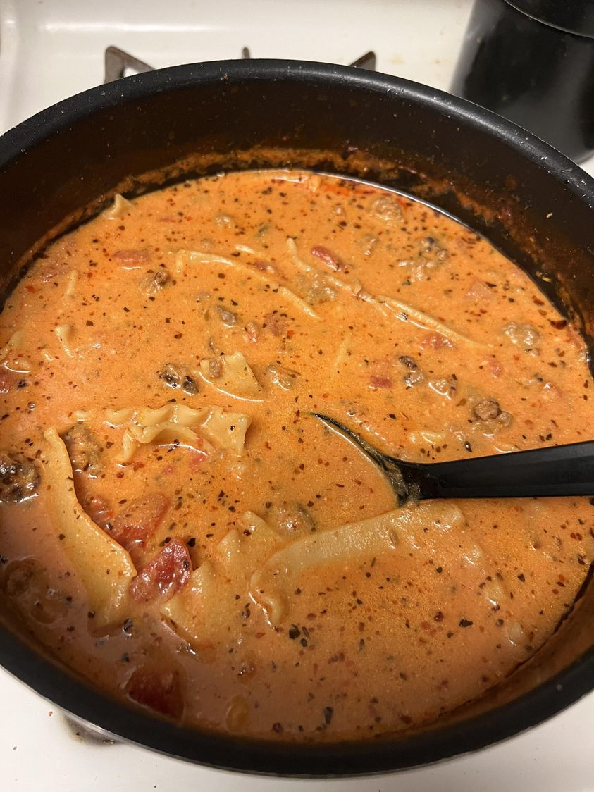 WW Lasagna soup