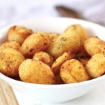 Air Fryer Roasted Canned Potatoes