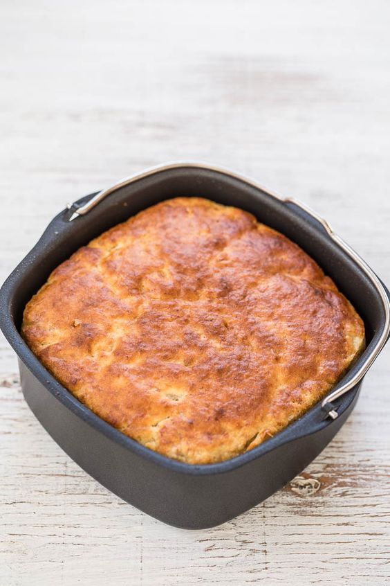 Air Fryer Banana Bread For Two