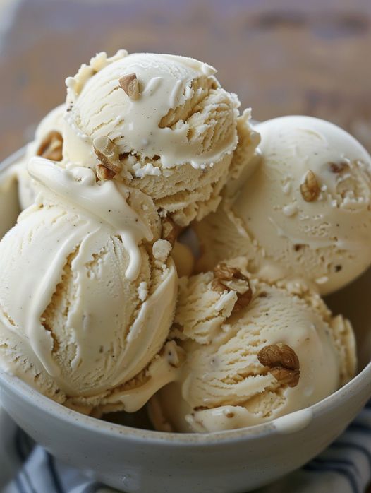 Vegan Maple Walnut Ice Cream