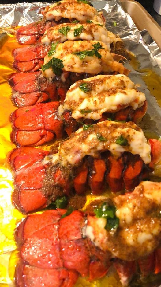 GRILLED LOBSTER TAILS