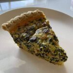 Vegan Quiche – Spinach, Mushroom, Spam and Cheez