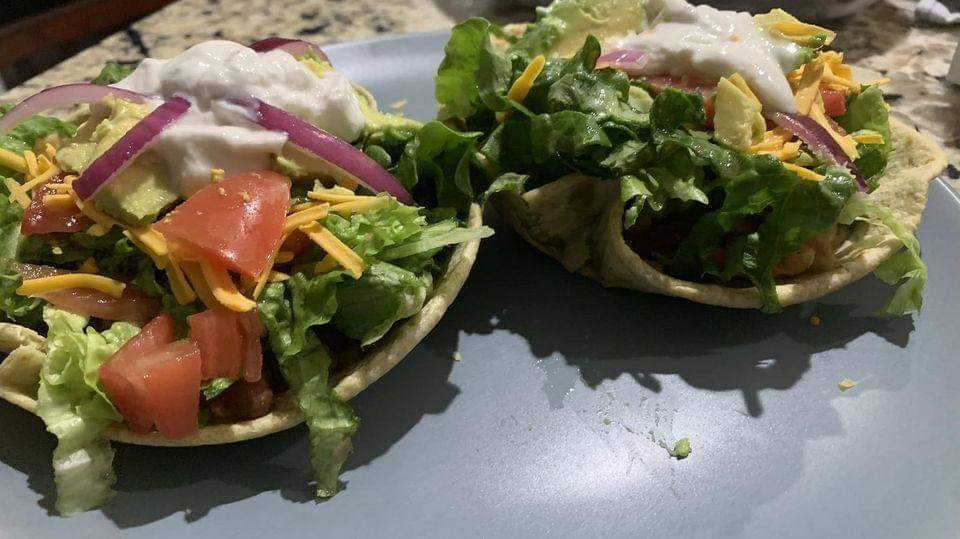 Vegan Bowl Tostadas