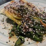 Vegan recipe for Soy and Ginger Bok Choy
