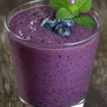 Vegan Blueberry Smoothie