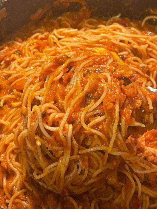 Vegan spaghetti