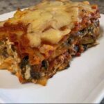 Homemade Vegan Lasagna with Almond Ricotta Cheese