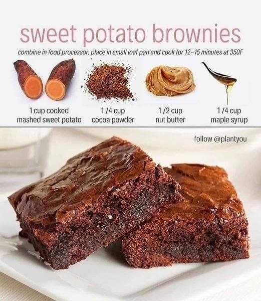 Vegan Sweet Potato Brownies
