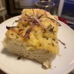 VEGAN RED ONION & ROSEMARY FOCACCIA BREAD