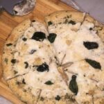 4-Cheese Stuffed Crust Alfredo Vegan Pizza