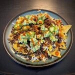 Homemade organic gluten-free vegan nachos