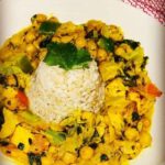 Coconut Curry Garbanzo bean Stew