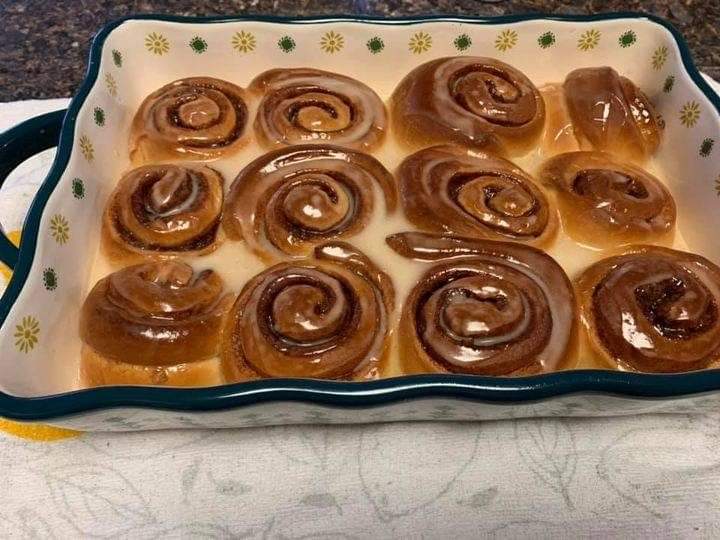 Homemade cinnamon rolls