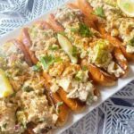 Vegan lobster rolls