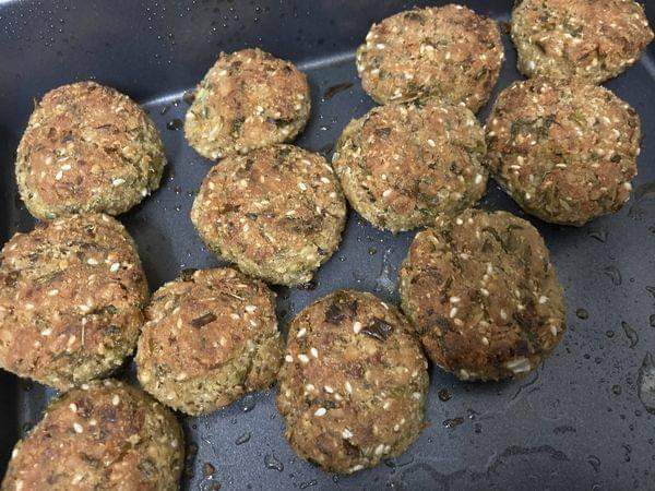 Vegan falafels