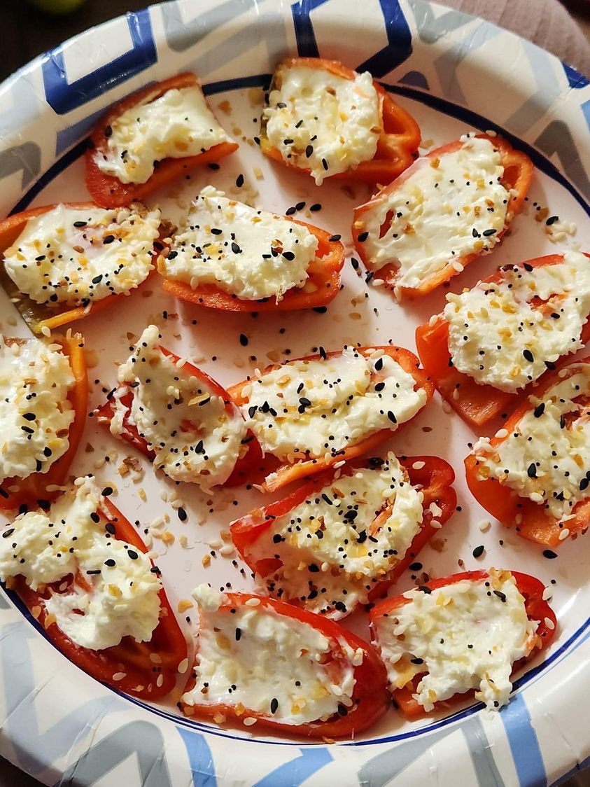 Zero-Point Mini Peppers with Cheese