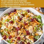 Asian Chicken Cranberry Salad