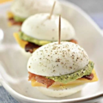 Keto Bacon, egg, & cheese sliders