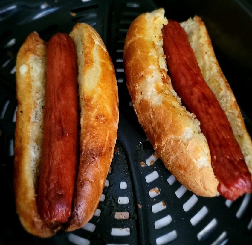 Air Fryer Hot Dogs Recipe