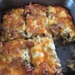 Keto Hamburger Bake Cheeseburger Casserole