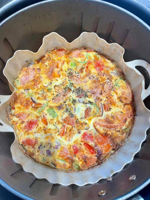 Air Fryer Frittata Recipe