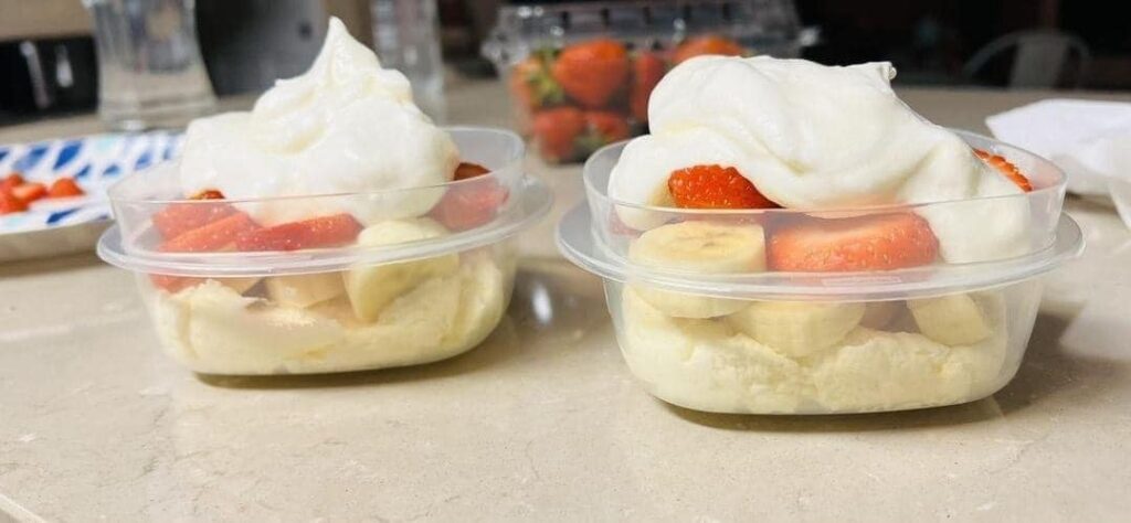 WW cheesecake parfaits