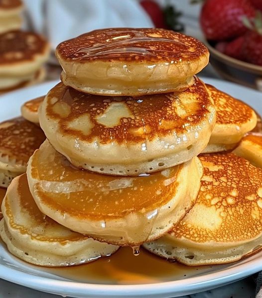 Mini Fluffy Pancakes