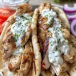 Greek Chicken Gyros