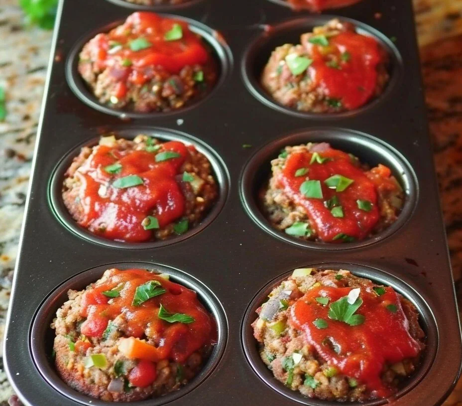 Weight Watchers-Friendly Meatloaf Muffins