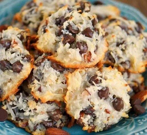 0-point Almond Joy Cookies