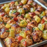 Hawaiian Chicken Sheet Pan Recipe