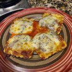 Keto Mozzarella Cheese “Ravioli” Bites Recipe