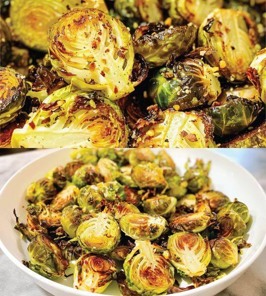 Vegan-Roasted Brussels Sprouts